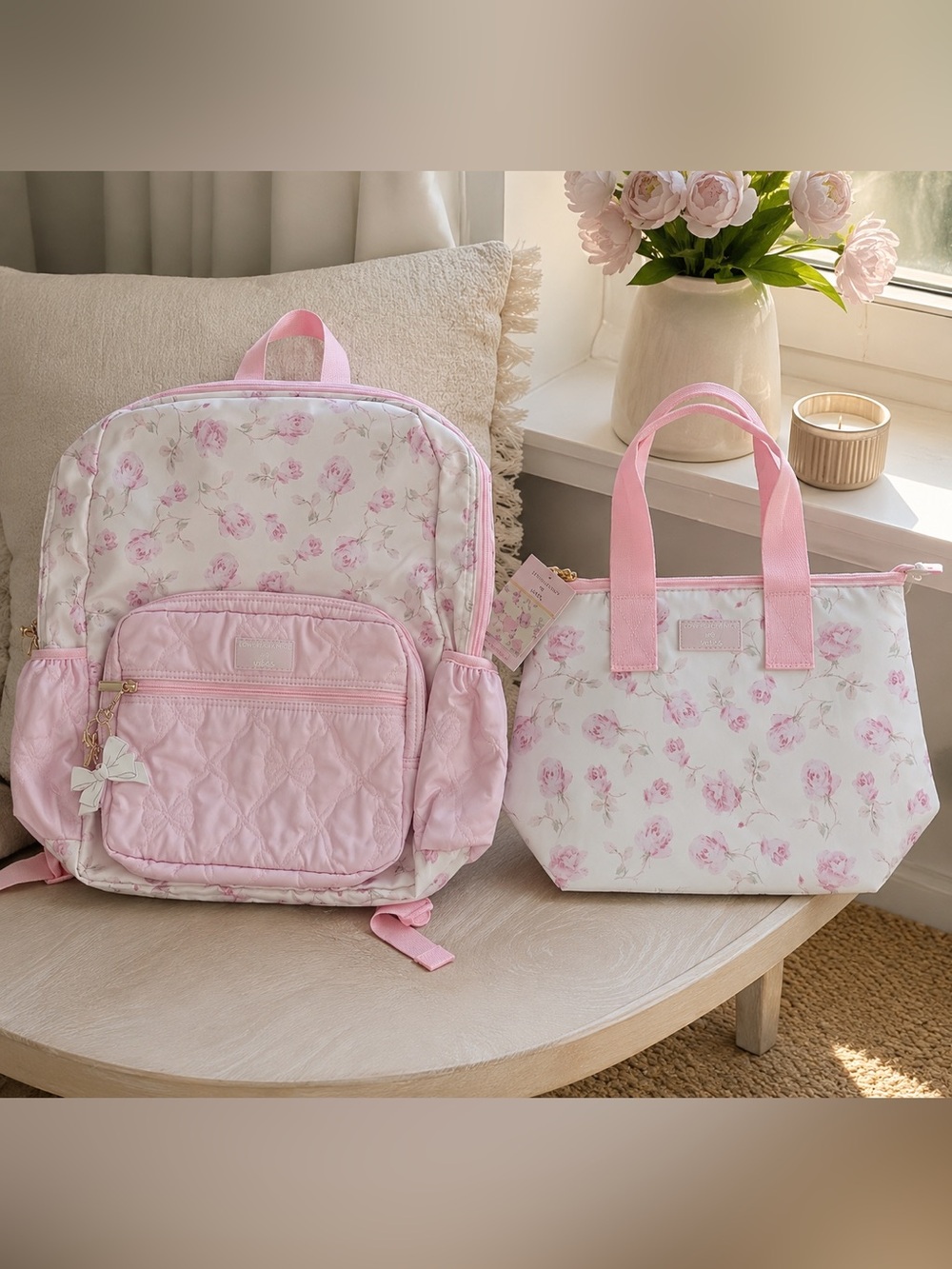 LoveShackFancy Backpack & Lunch Bag